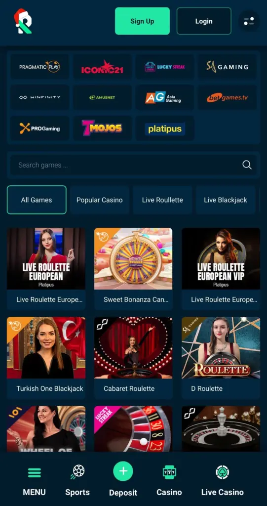 live-casino-rolleto