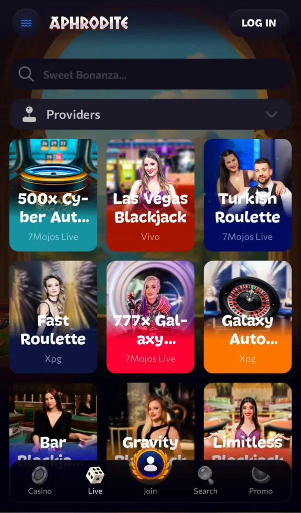 live-casino-aphrodite
